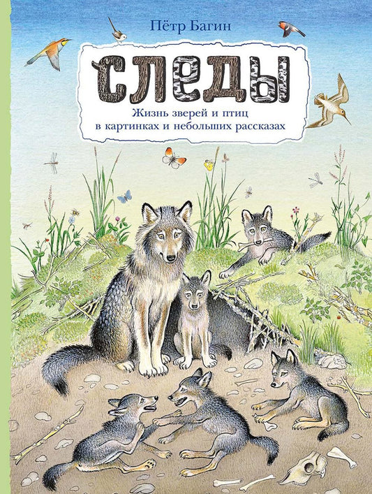 Следы. Жизнь зверей и птиц в картинках и небольших рассказах –– Багин П.И.